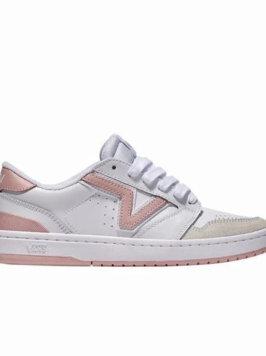 Vans Shoes - Vans Lowland 2.0 White Sepia Rose Pink Sneakers Women’s 7.5 / Men’s 6